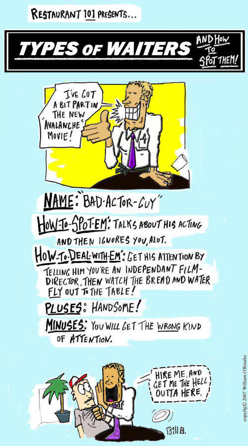 Types of Waiters