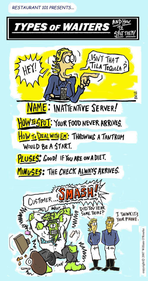 Types of Waiters
