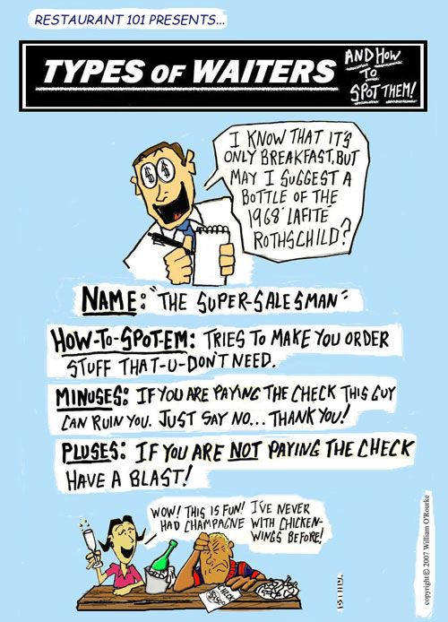 Types of Waiters